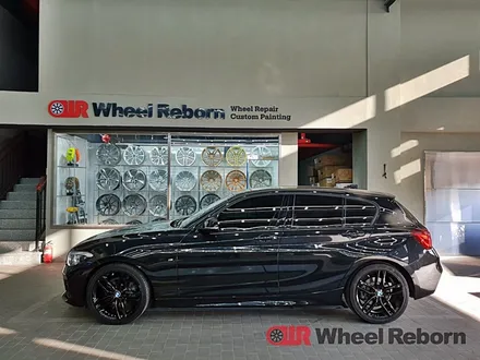 BMW 118d 순정 18인치 블랙유광 분체도장 휠복원 작업후기!! / 하남시 감북동