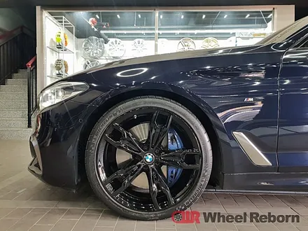 BMW M550D 순정 20인치 블랙유광 분체도장 휠도색 작업후기!! / 하남시 감북동