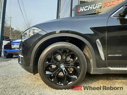 BMW X6 순정 20인치 블랙유광 분체도장 휠도색 작업후기!! / 하남시 감북동