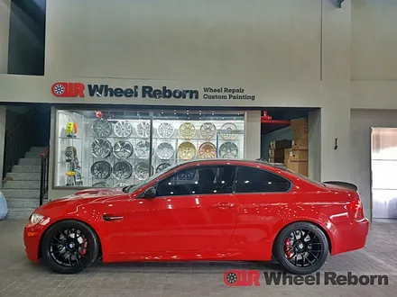 BMW E92 M3 18인치 반무광 블랙 분체도장 휠도색 작업후기!! / 하남시 감북동