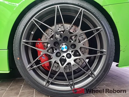 BMW M4 순정 20인치 666m 건메탈 반무광 분체도장 휠도색 작업후기!! / 하남시 감북동