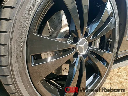 벤츠 CLS350 순정 19인치 블랙유광 분체도장 휠도색 작업후기!! / 하남시 감북동
