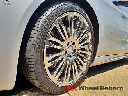 벤츠 S550 순정 20인치 스퍼터링 크롬 휠복원!! / 하남시 감북동