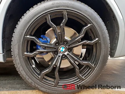 BMW X3 순정 20인치 블랙유광 분체도장 휠도색 작업후기!! / 하남시 감북동