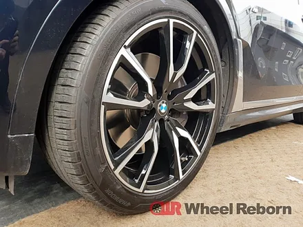 BMW X7 순정 22인치 다이아커팅 분체도장 휠복원 작업후기!! / 하남시 감북동