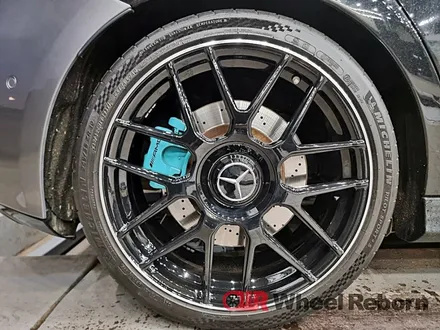 벤츠 A45 AMG 19인치 다이어커팅 분체도장 휠수리 작업후기!! / 하남시 감북동