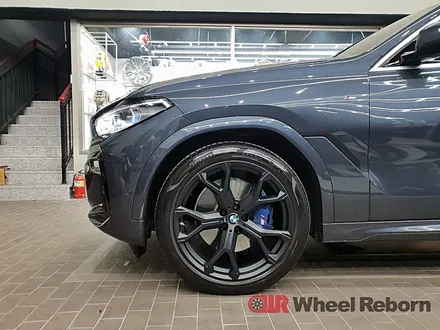 BMW X6 순정 21인치 멧블랙 분체도장 휠도색 작업후기!! / 하남시 감북동