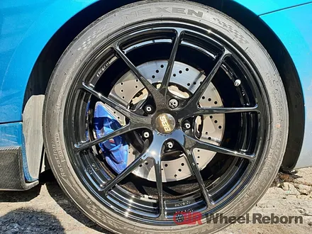 BMW M2 BBS RIA 18인치 블랙유광 분체도장 휠도색 작업후기!! / 하남시 감북동