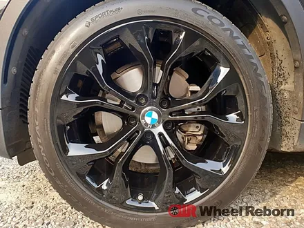 BMW X6 순정 20인치 블랙유광 분체도장 휠도색 작업후기!! / 하남시 감북동