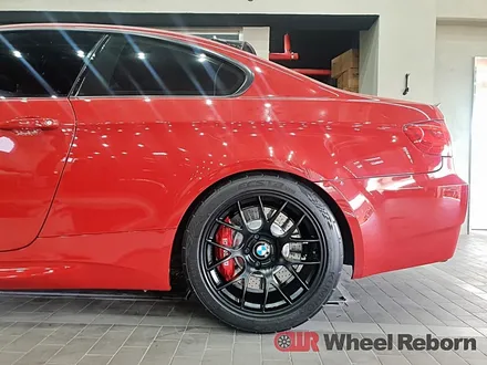 BMW E92 M3 18인치 반무광 블랙 분체도장 휠도색 작업후기!! / 하남시 감북동