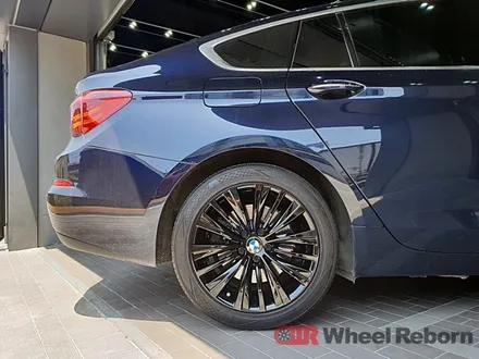 BMW 5GT 순정 19인치 블랙유광 분체도장 휠도색 작업후기!! / 하남시 감북동