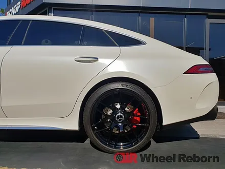 벤츠 GT43AMG 순정 21인치 블랙유광 분체도장 휠도색 작업후기!! / 하남시 감북동