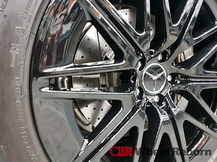 벤츠 GT43AMG 순정 21인치 블랙유광 분체도장 휠도색 작업후기!! / 하남시 감북동
