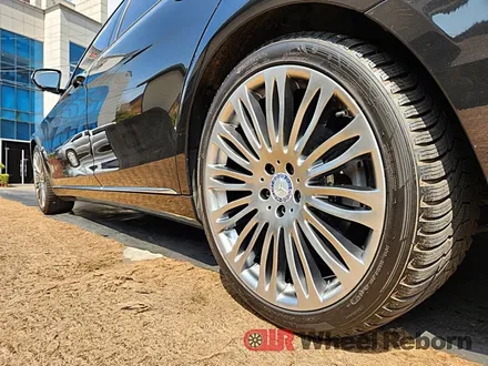 벤츠 S560 순정 20인치 하이퍼실버 분체도장 휠복원!! / 하남시 감북동