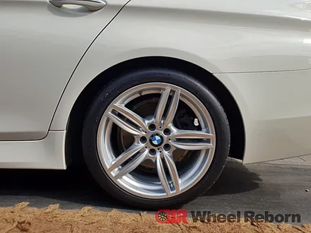 BMW f10 530d 19인치 351m 분체도장 실버복원 작업후기!! / 하남시 감북동