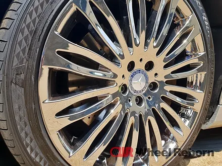 벤츠 S550 순정 20인치 스퍼터링 크롬 휠복원!! / 하남시 감북동