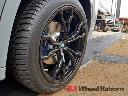 BMW X3 순정 20인치 블랙유광 분체도장 휠도색 작업후기!! / 하남시 감북동