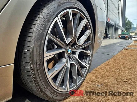 BMW 740d 순정 20인치 다이아커팅 분체도장 휠복원 작업후기!! / 하남시 감북동