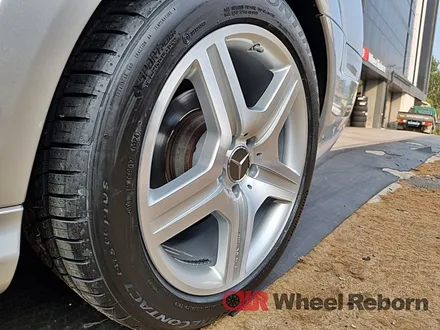 벤츠 S550 순정 19인치 다이아커팅 분체도장 휠복원 작업후기!! / 하남시 감북동