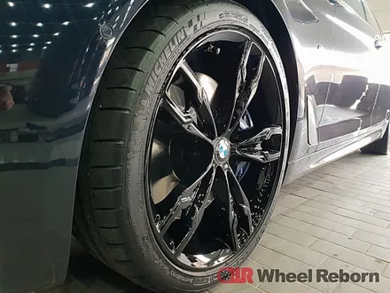 BMW M550D 순정 20인치 블랙유광 분체도장 휠도색 작업후기!! / 하남시 감북동