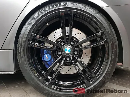 BMW M3 순정 19인치 블랙유광 분체도장 휠복원 작업후기!! / 하남시 감북동