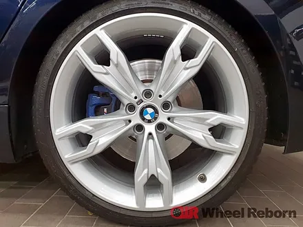 BMW M550D 순정 20인치 브라이트실버 분체도장 실버도색 작업후기!! / 하남시 감북동