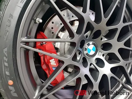 BMW M4 순정 20인치 666m 건메탈 반무광 분체도장 휠도색 작업후기!! / 하남시 감북동