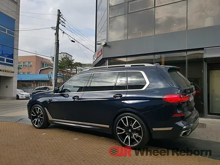BMW X7 순정 22인치 다이아커팅 분체도장 휠복원 작업후기!! / 하남시 감북동