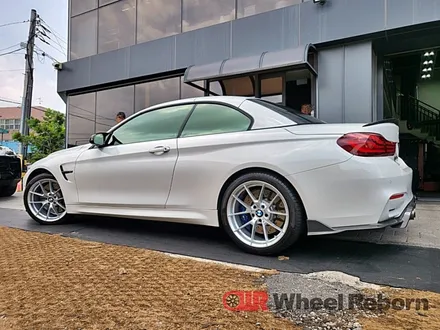 BMW M4 763m st 19인치 하이퍼실버 분체도장 휠도색!! / 하남시 감북동