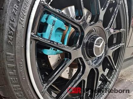 벤츠 A45 AMG 19인치 다이어커팅 분체도장 휠수리 작업후기!! / 하남시 감북동