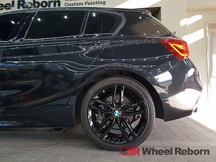 BMW 118d 순정 18인치 블랙유광 분체도장 휠복원 작업후기!! / 하남시 감북동