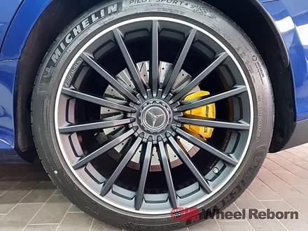 벤츠 GT43AMG 순정 20인치 멧블랙 투톤 분체도장 휠도색 작업후기!! / 하남시 감북동