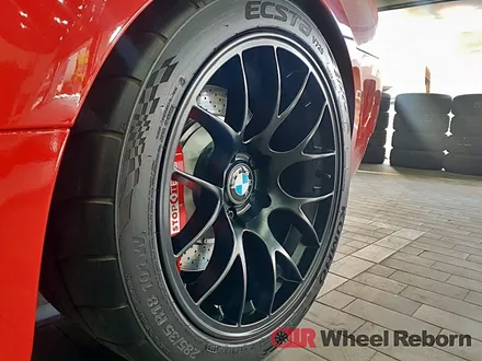 BMW E92 M3 18인치 반무광 블랙 분체도장 휠도색 작업후기!! / 하남시 감북동
