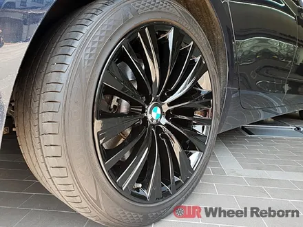 BMW 5GT 순정 19인치 블랙유광 분체도장 휠도색 작업후기!! / 하남시 감북동