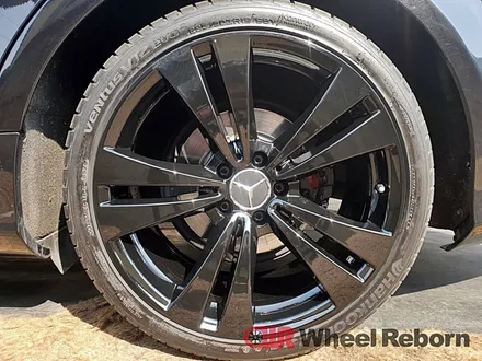 벤츠 CLS350 순정 19인치 블랙유광 분체도장 휠도색 작업후기!! / 하남시 감북동