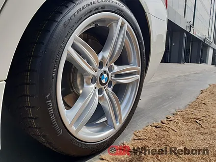 BMW f10 530d 19인치 351m 분체도장 실버복원 작업후기!! / 하남시 감북동