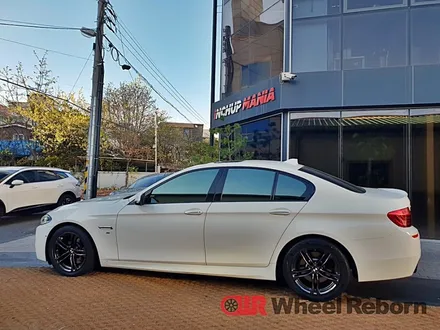 BMW f10 530d 순정18인치 고스트크롬 분체도장 휠복원 작업후기!! / 하남시 감북동