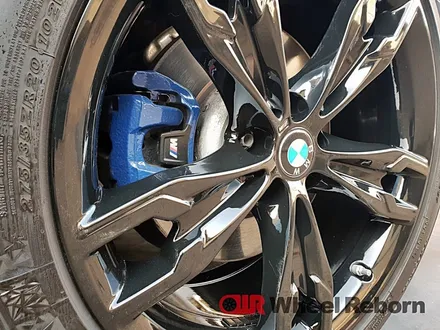 BMW M550D 순정 20인치 블랙유광 분체도장 커스텀 작업후기!! / 하남시 감북동