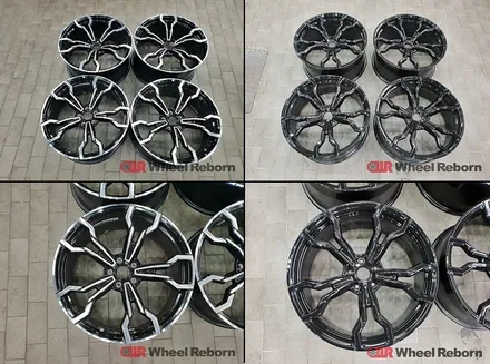 BMW X3 순정 20인치 블랙유광 분체도장 휠도색 작업후기!! / 하남시 감북동
