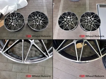 BMW M4 순정 20인치 666m 다이아커팅 분체도장 휠복원!! / 하남시 감북동