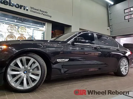 BMW 750LI 순정 20인치 분체도장 실버복원 작업후기!! / 하남시 감북동