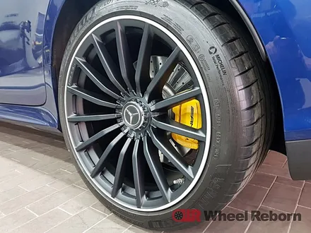 벤츠 GT43AMG 순정 20인치 멧블랙 투톤 분체도장 휠도색 작업후기!! / 하남시 감북동
