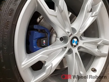 BMW M550D 순정 20인치 브라이트실버 분체도장 실버도색 작업후기!! / 하남시 감북동