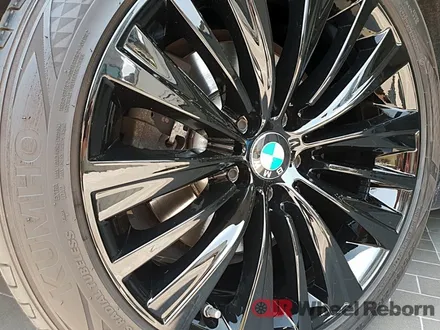 BMW 5GT 순정 19인치 블랙유광 분체도장 휠도색 작업후기!! / 하남시 감북동