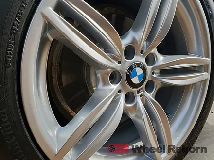 BMW f10 530d 19인치 351m 분체도장 실버복원 작업후기!! / 하남시 감북동