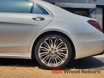 벤츠 S550 순정 20인치 스퍼터링 크롬 휠복원!! / 하남시 감북동