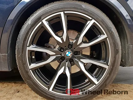 BMW X7 순정 22인치 다이아커팅 분체도장 휠복원 작업후기!! / 하남시 감북동