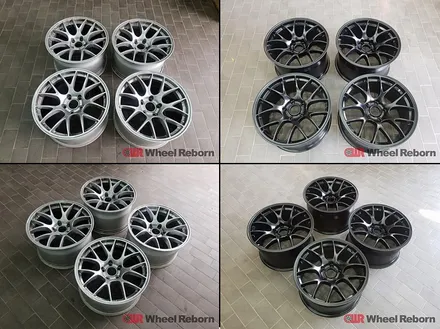 BMW E92 M3 18인치 반무광 블랙 분체도장 휠도색 작업후기!! / 하남시 감북동