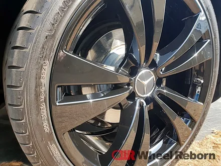벤츠 CLS350 순정 19인치 블랙유광 분체도장 휠도색 작업후기!! / 하남시 감북동