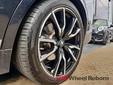 BMW X7 순정 22인치 다이아커팅 분체도장 휠복원 작업후기!! / 하남시 감북동
